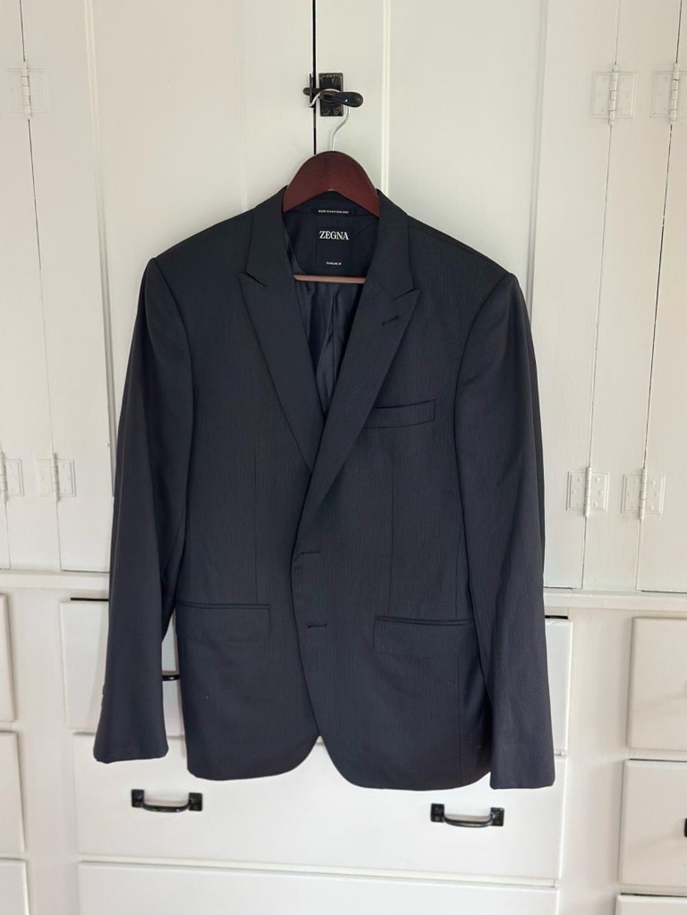 Men's Single-Breasted Suit Jacket